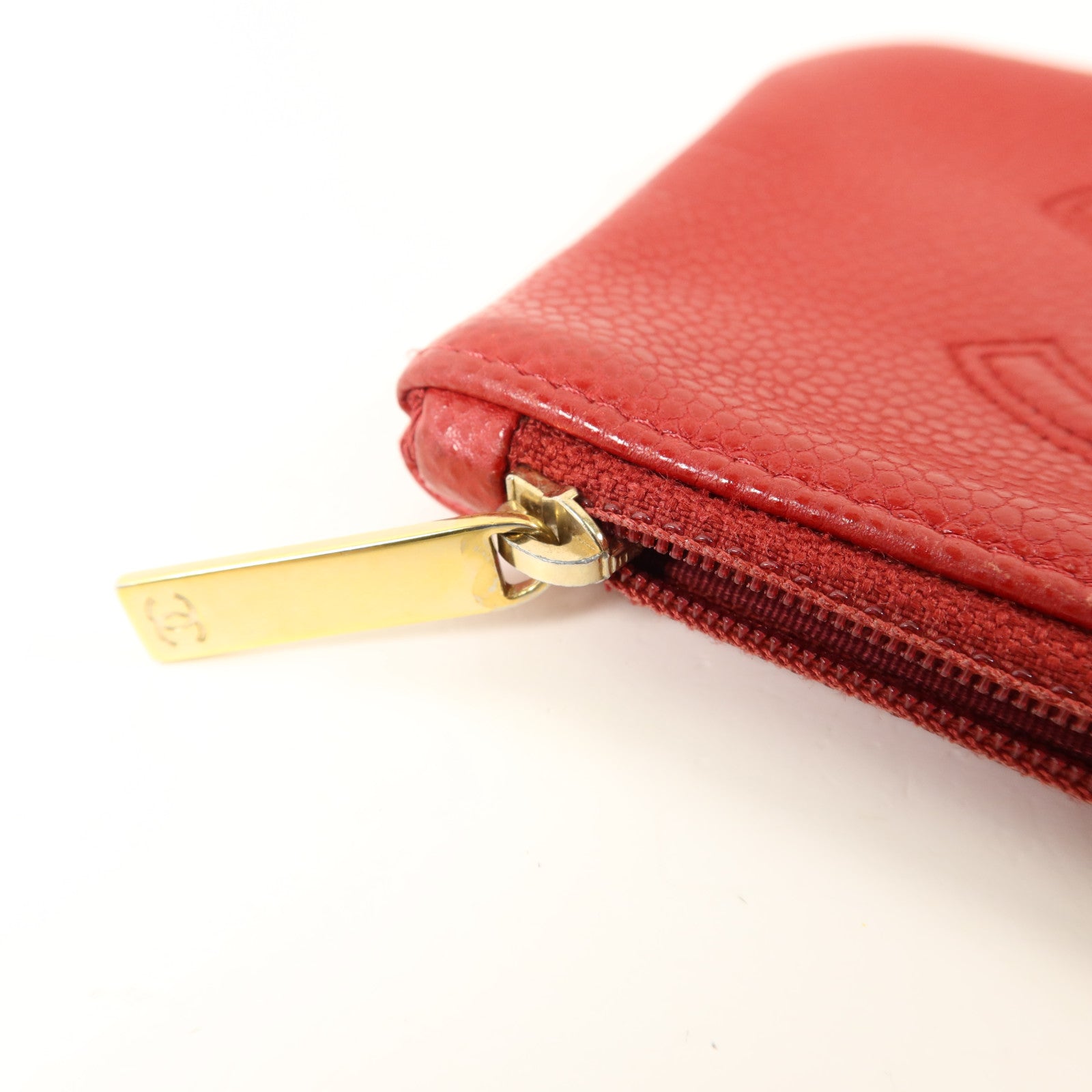 CHANEL 牛皮皮革CC Timeless Coin Case零錢包
