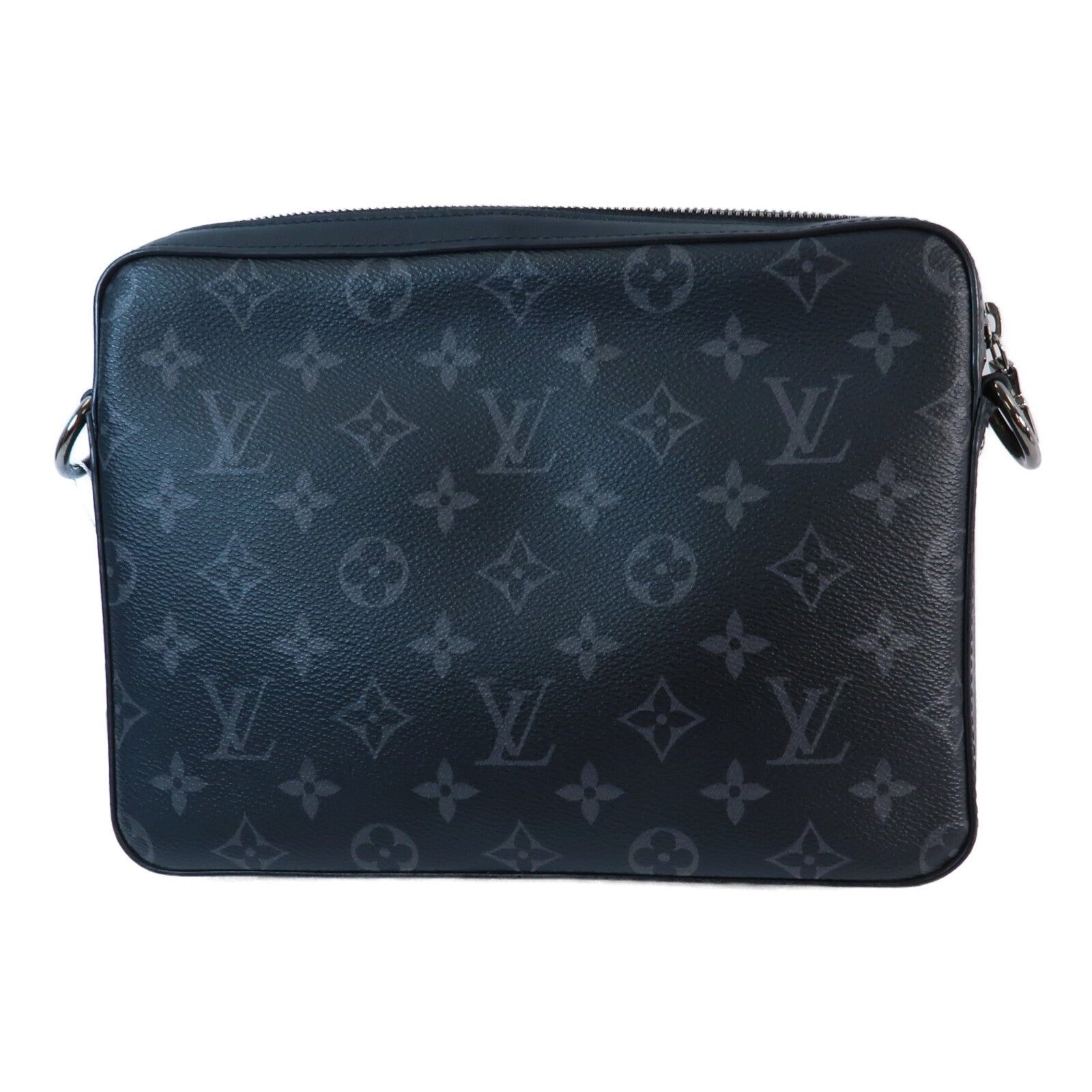 LOUIS VUITTON Monogram Eclipse Reverse Trio Messenger肩背袋