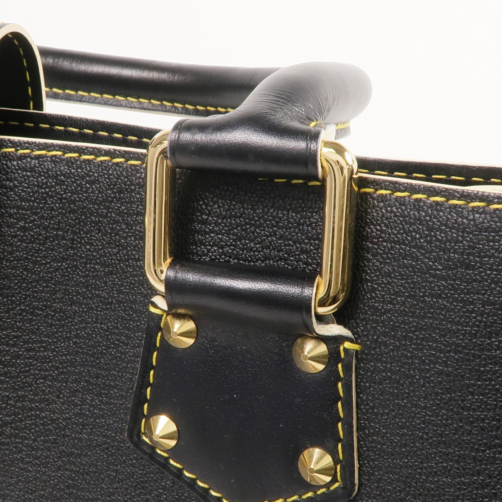 LOUIS VUITTON Suhali皮革Fabuleux金扣手挽袋