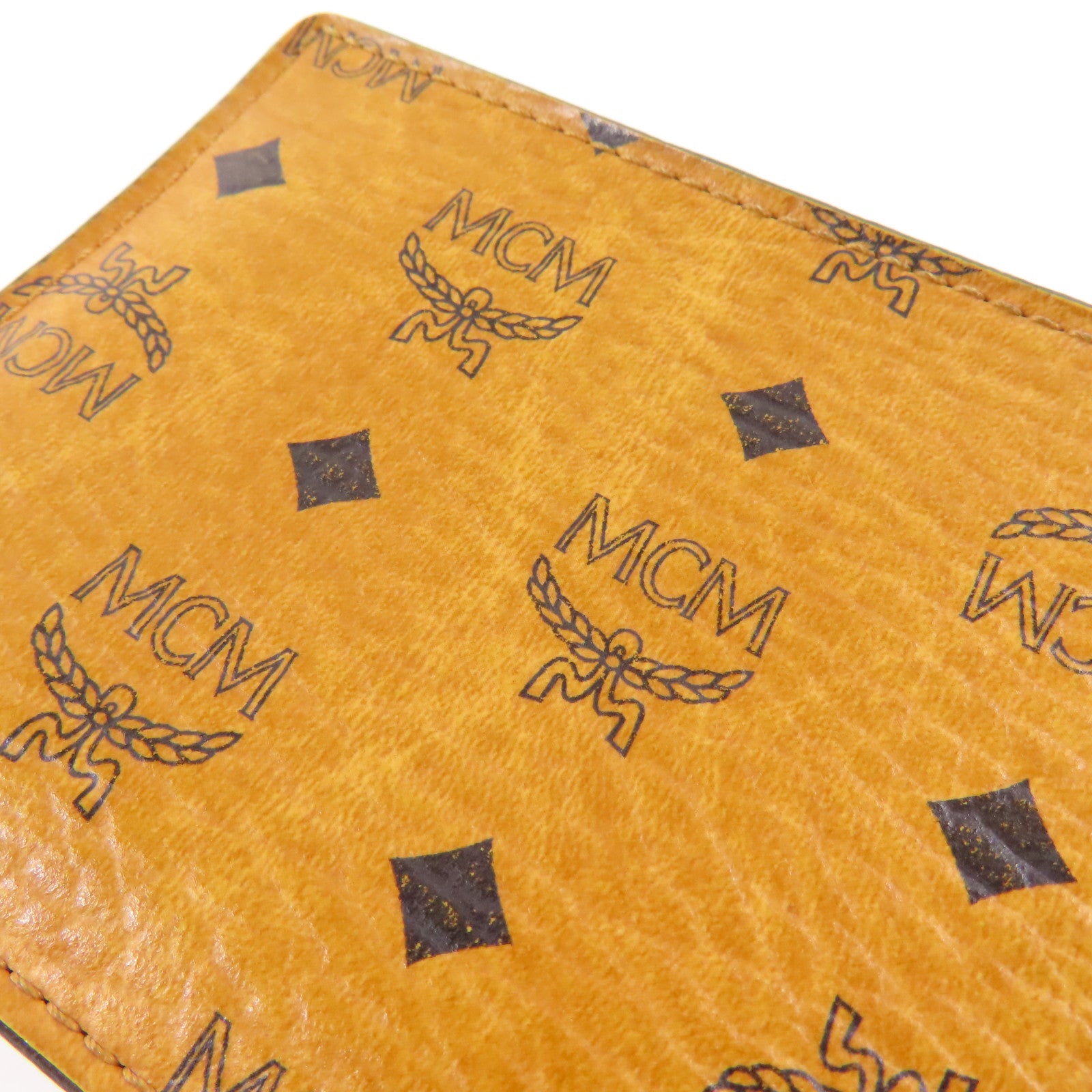 MCM 牛皮皮革Bifold Wallet錢包