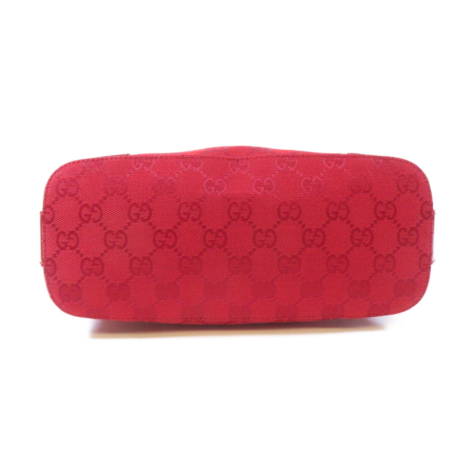 GUCCI 帆布Shoulder Bag金扣肩背袋紅色