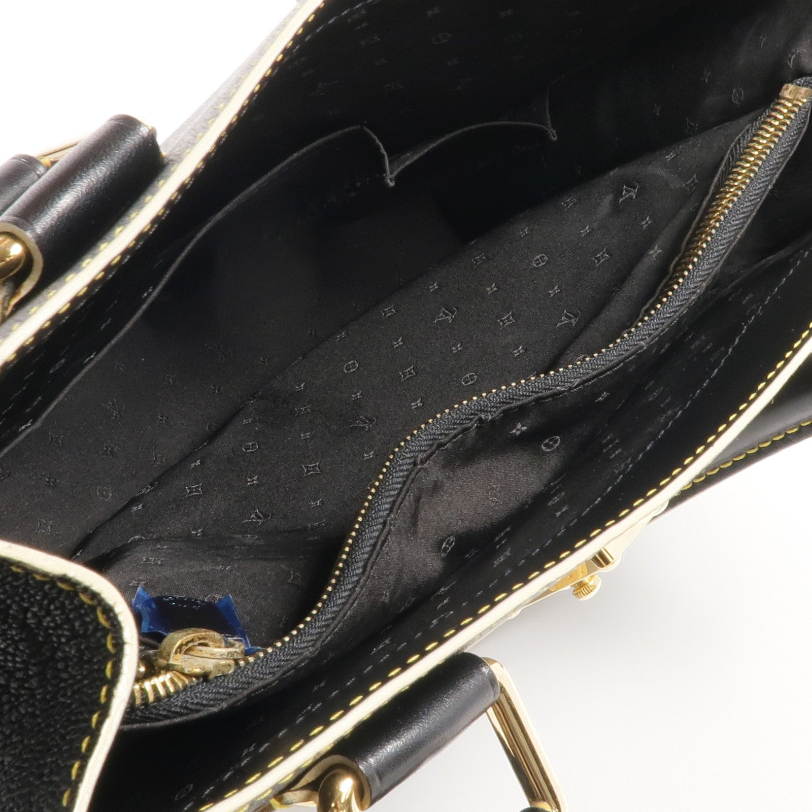 LOUIS VUITTON Suhali皮革Fabuleux金扣手挽袋