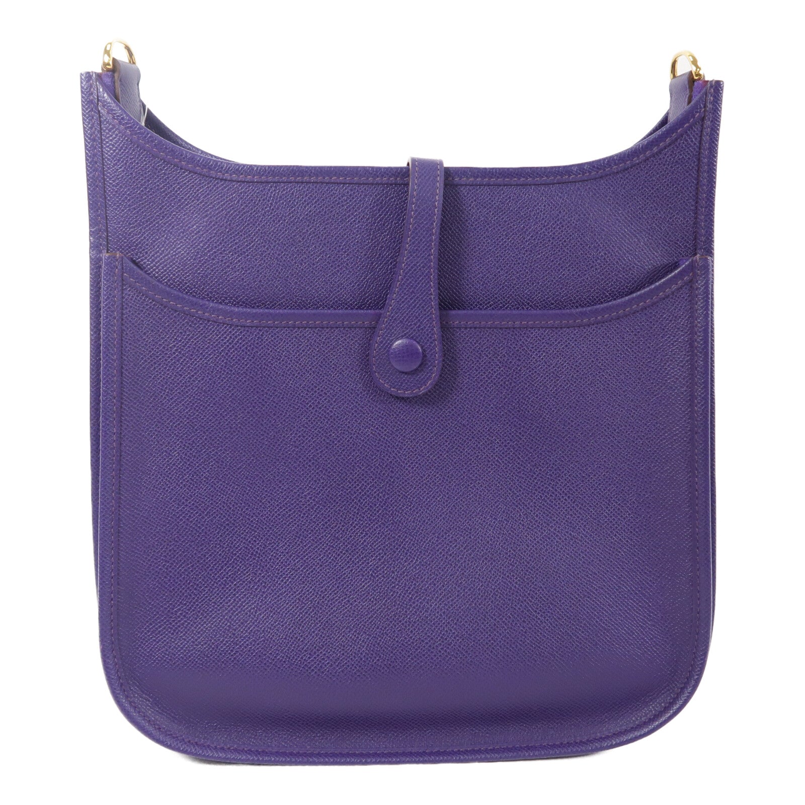 HERMES Epsom皮革Evelyne PM肩背袋Iris