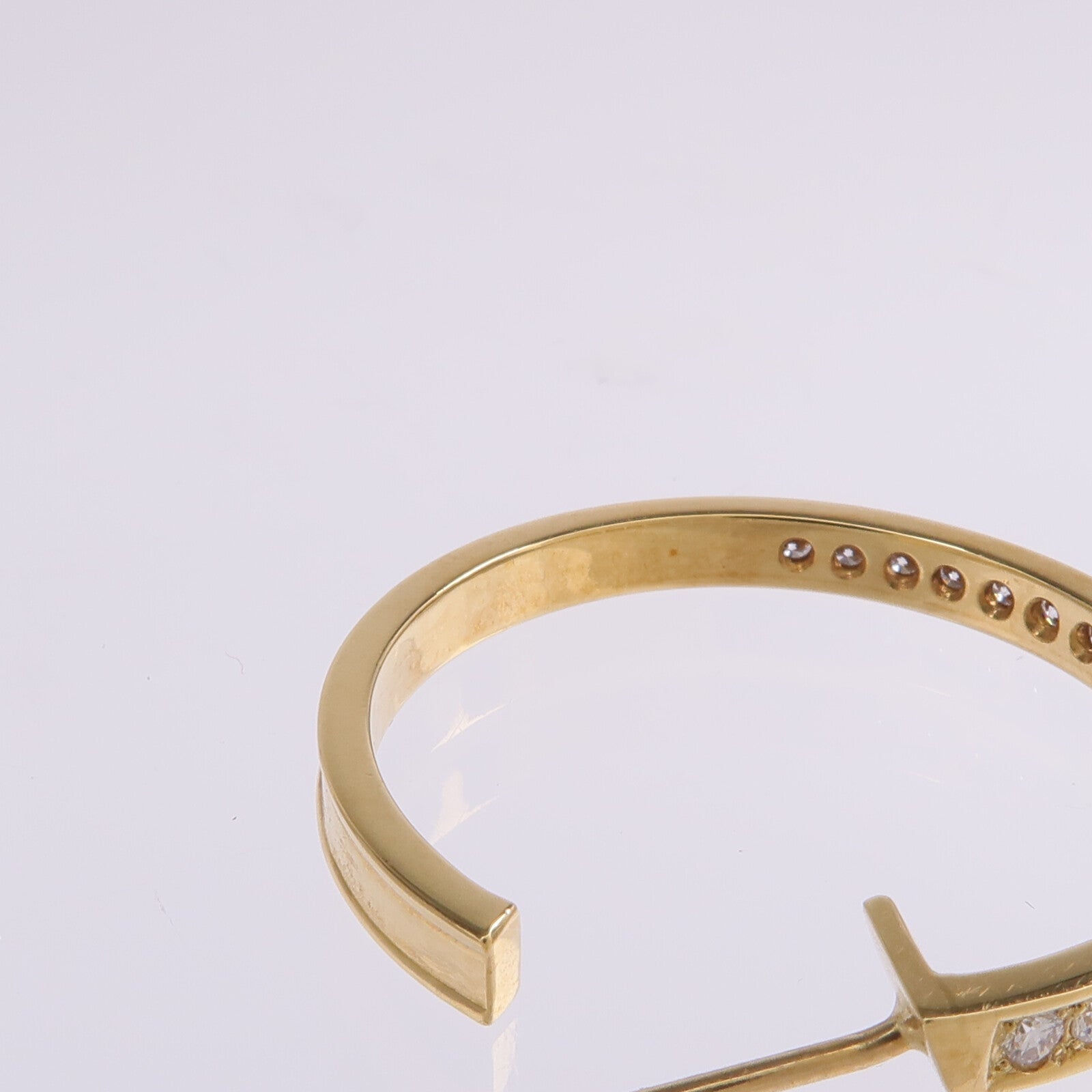 JEWELRY 【激減優惠】18K黃金Diamond Earrings鑽石耳環