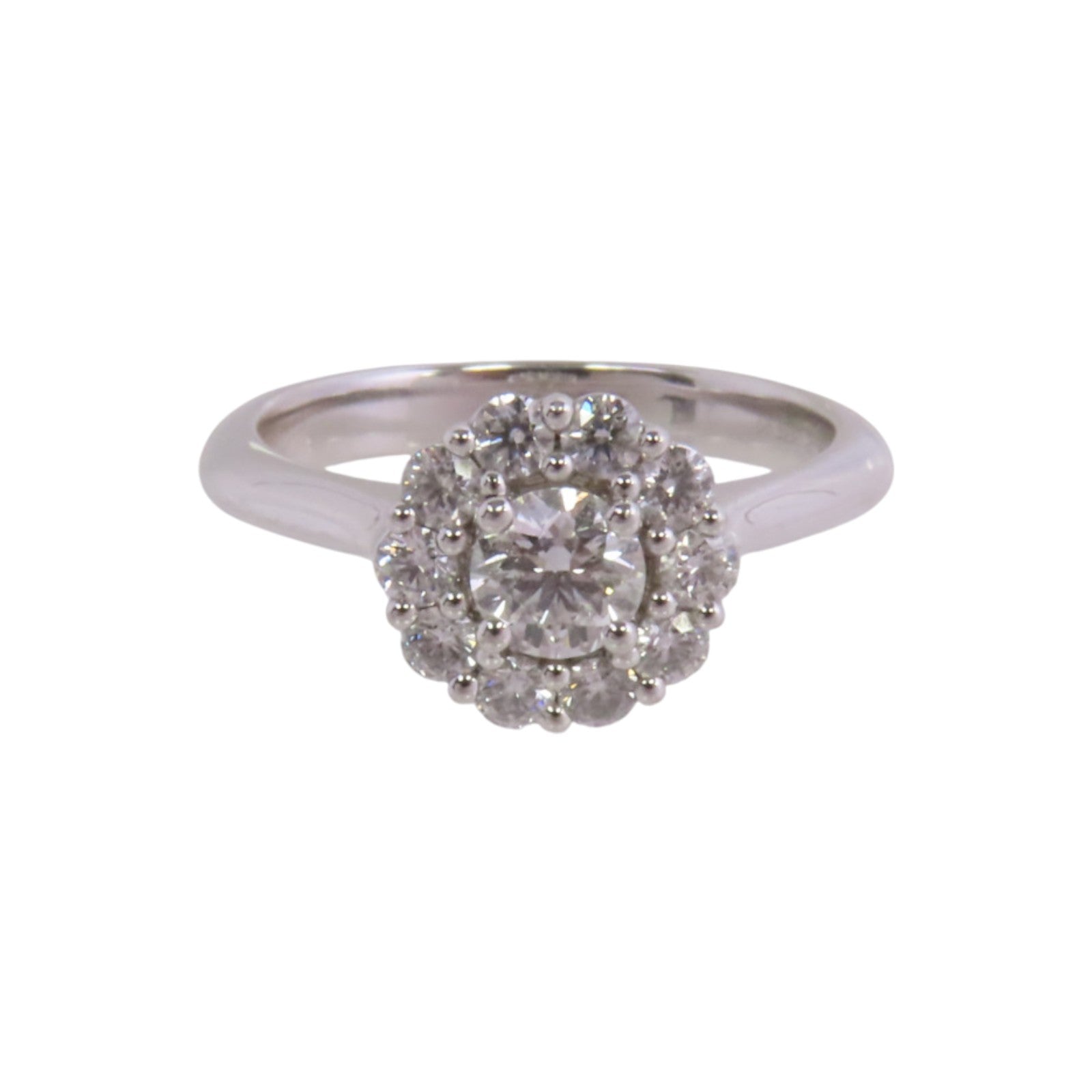 JEWELRY PT950鉑金Diamond Ring鑽石戒指US#5.25