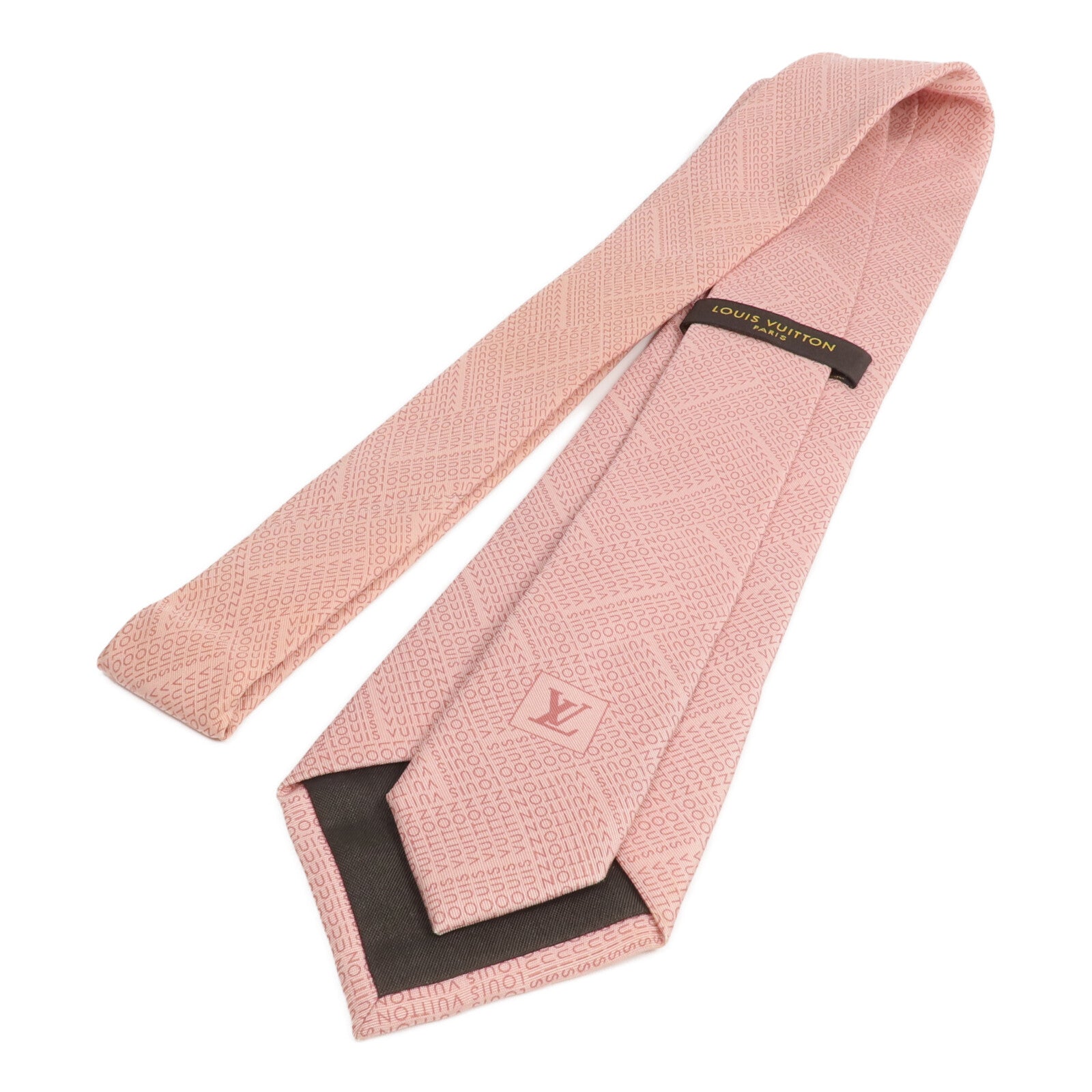 LOUIS VUITTON 絲質Tie領帶