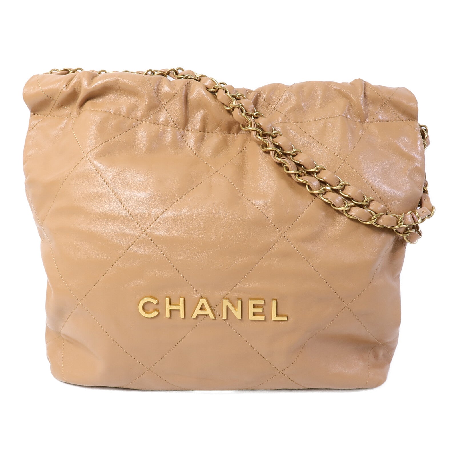 CHANEL 牛皮皮革Chanel 22 Small鏈帶肩背袋