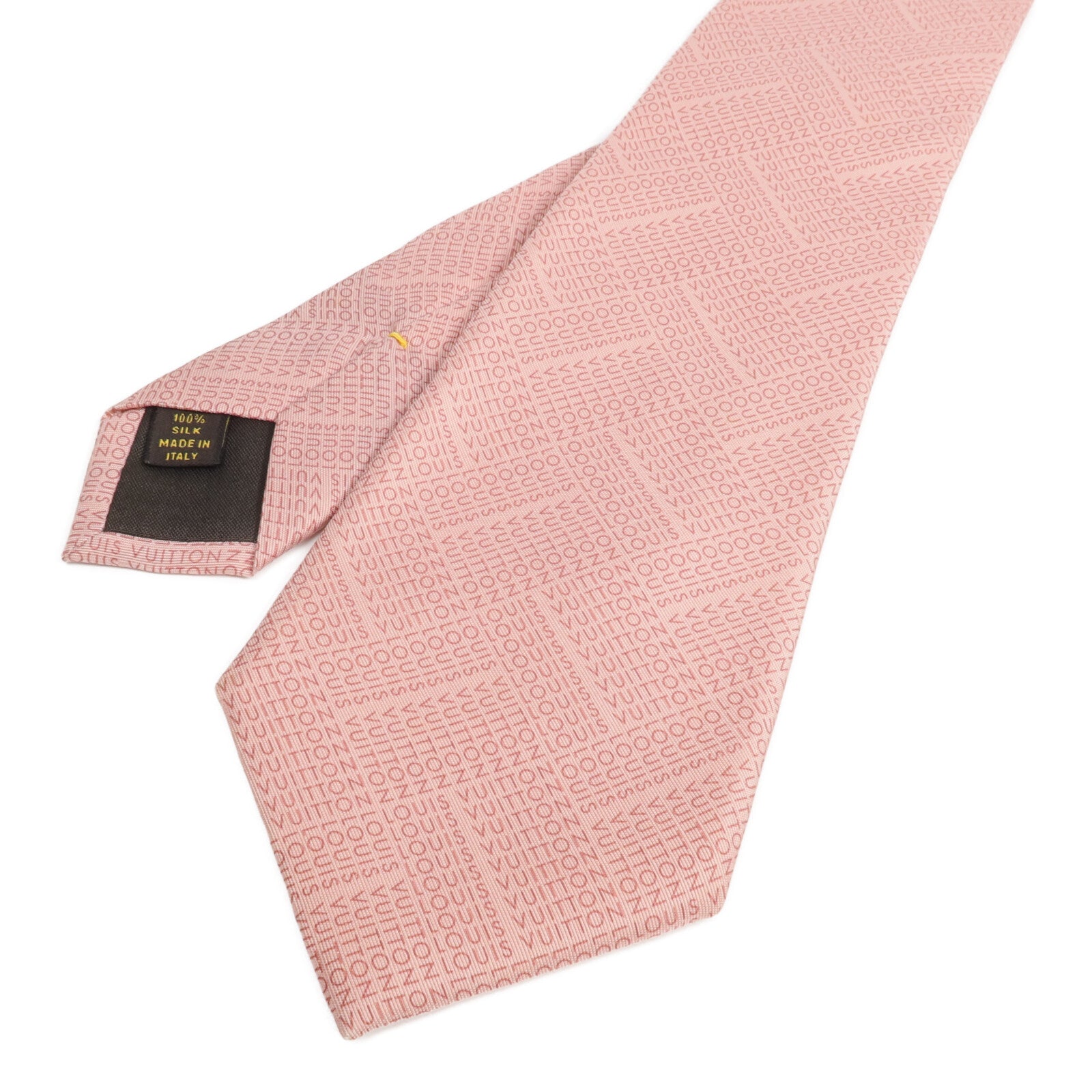 LOUIS VUITTON 絲質Tie領帶
