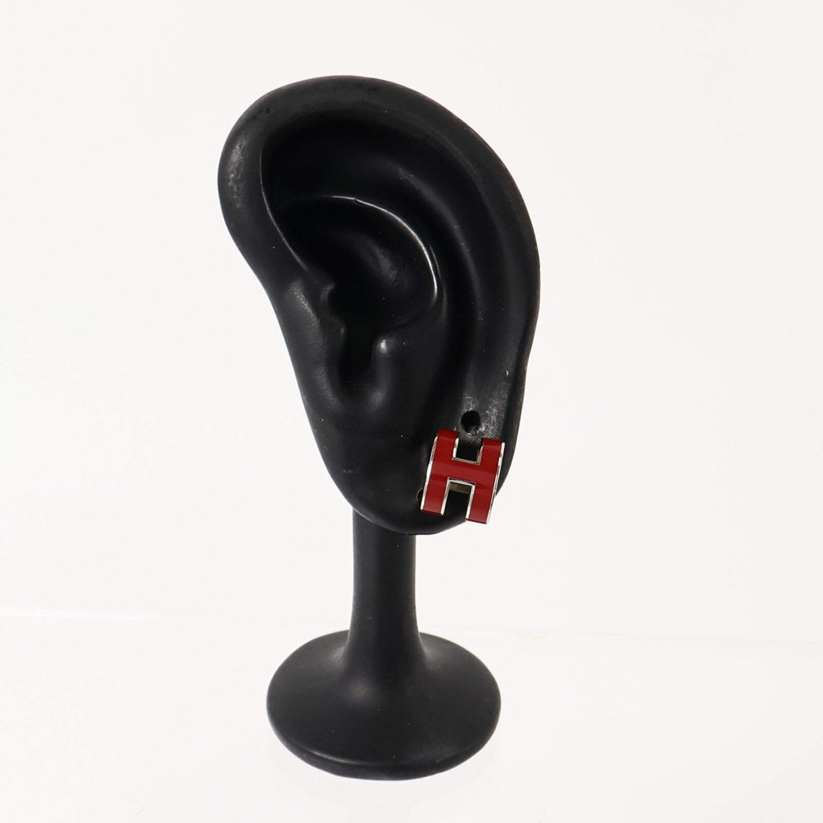 HERMES 金屬/琺瑯Pop H Earrings耳環