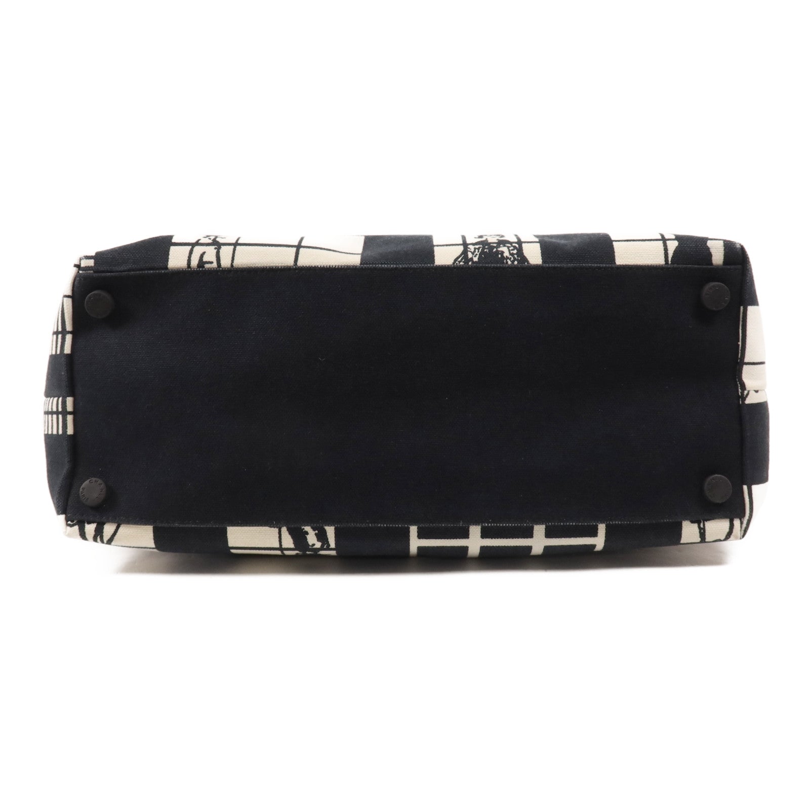 CHANEL 帆布Tote Bag金扣手挽袋