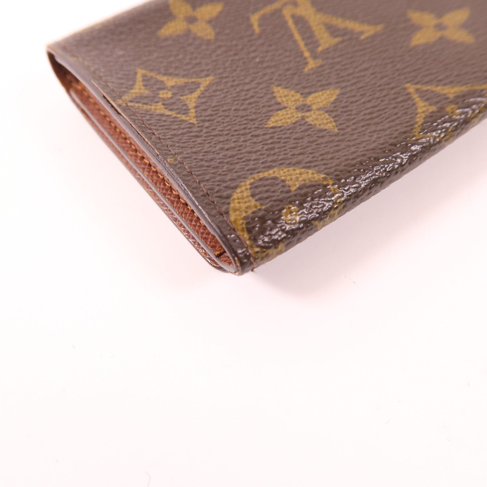 LOUIS VUITTON LV Card Case M62920 Monogram Brown