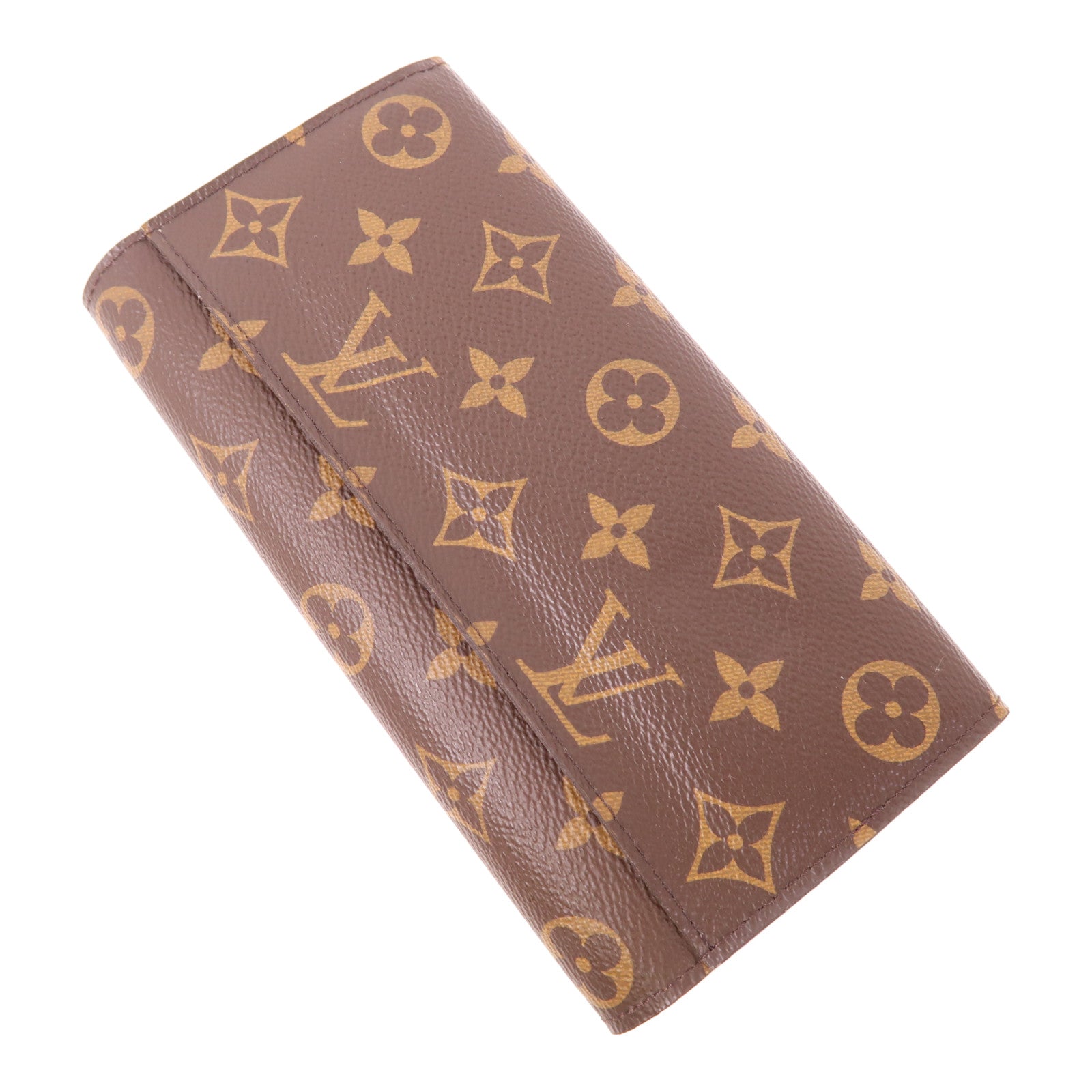 LOUIS VUITTON Monogram Sarah Wallet金扣長錢包