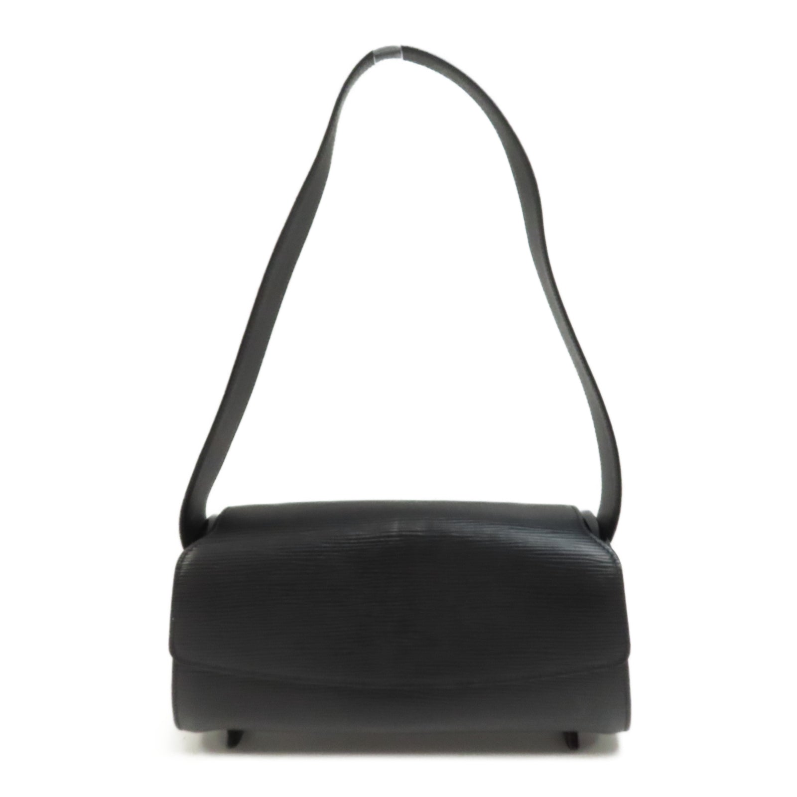 LOUIS VUITTON Epi Nocturne PM金扣肩背袋黑色
