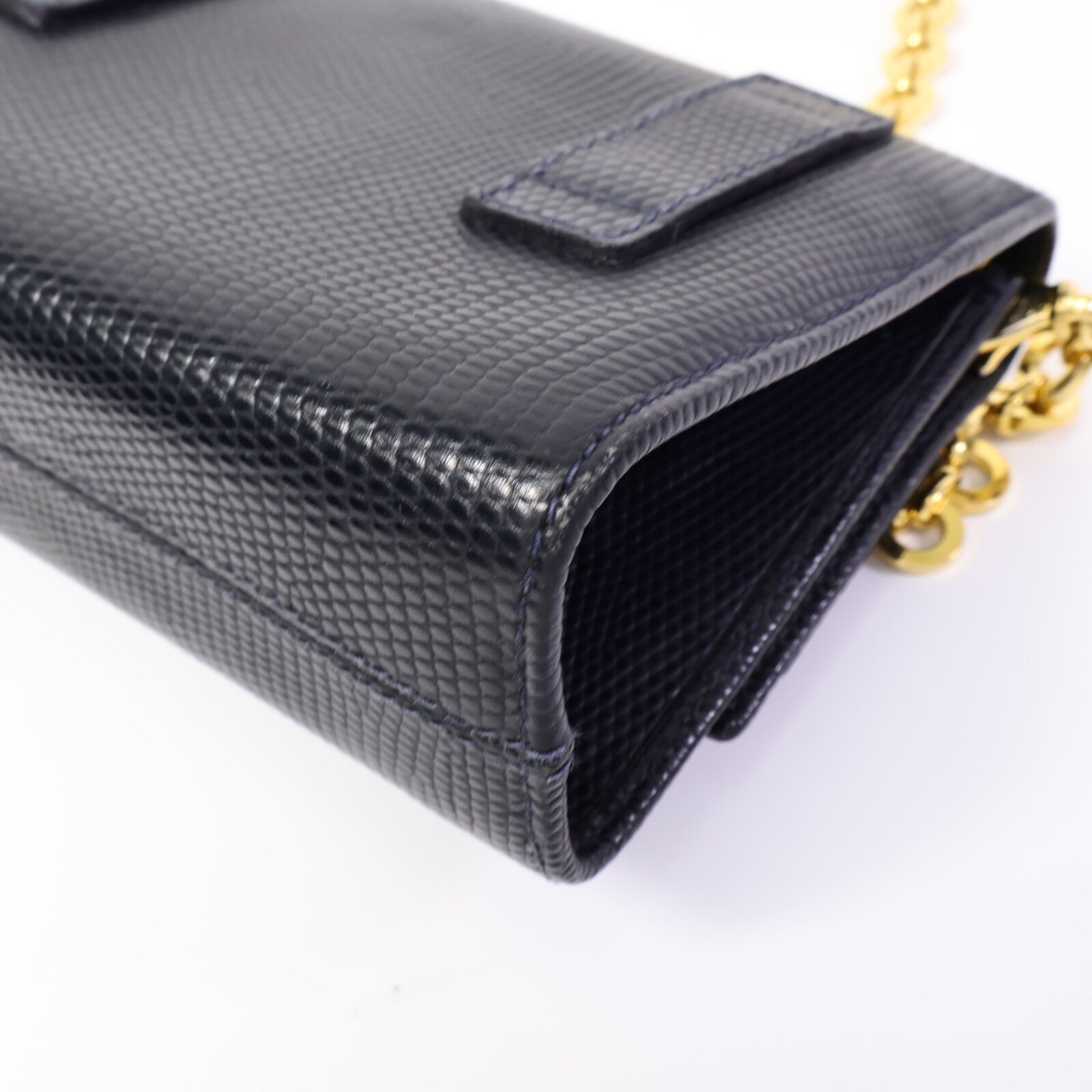 Salvatore Ferragamo 牛皮皮革Chain Shoulder Bag肩背袋