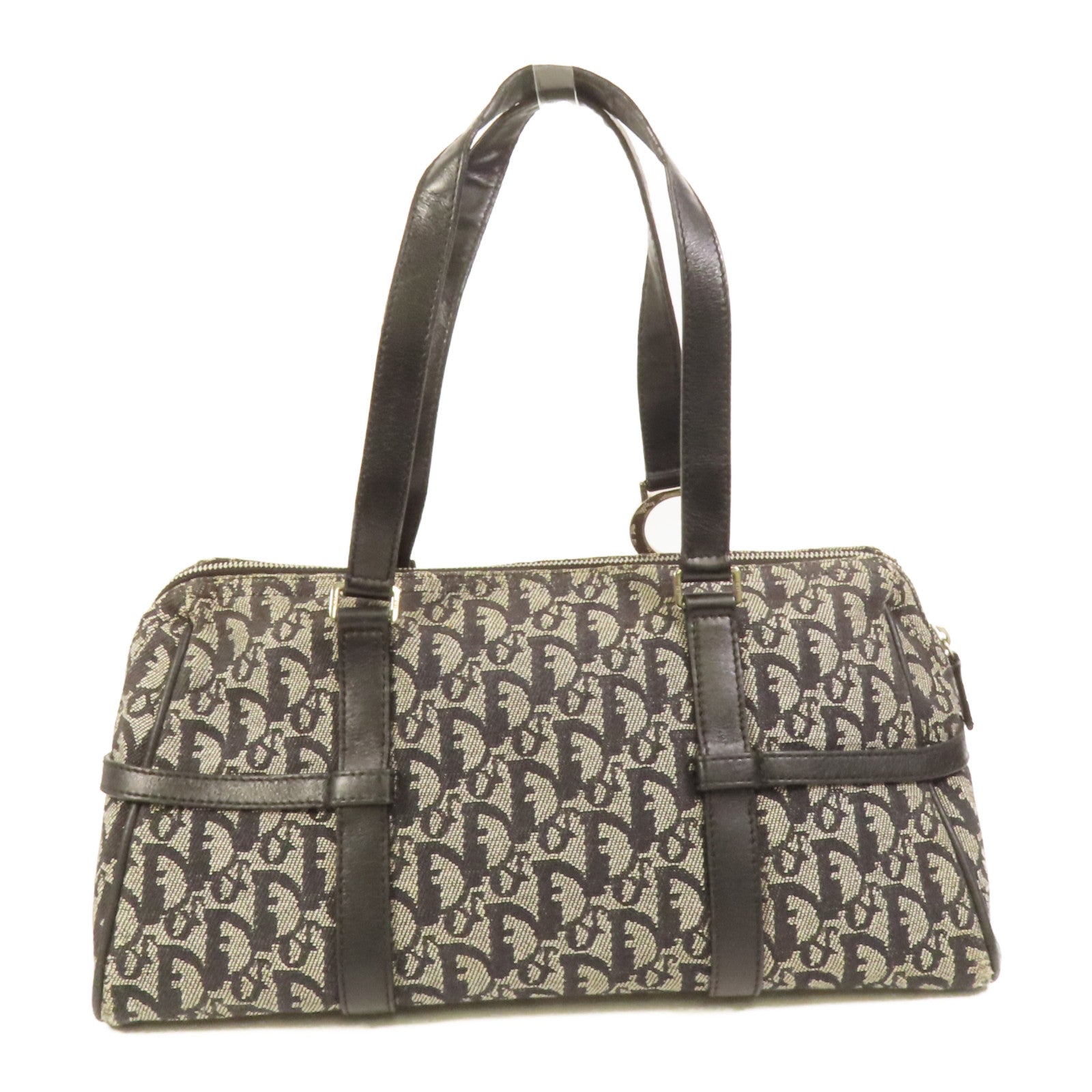 Dior 帆布Vintage Hand Bag銀扣手挽袋