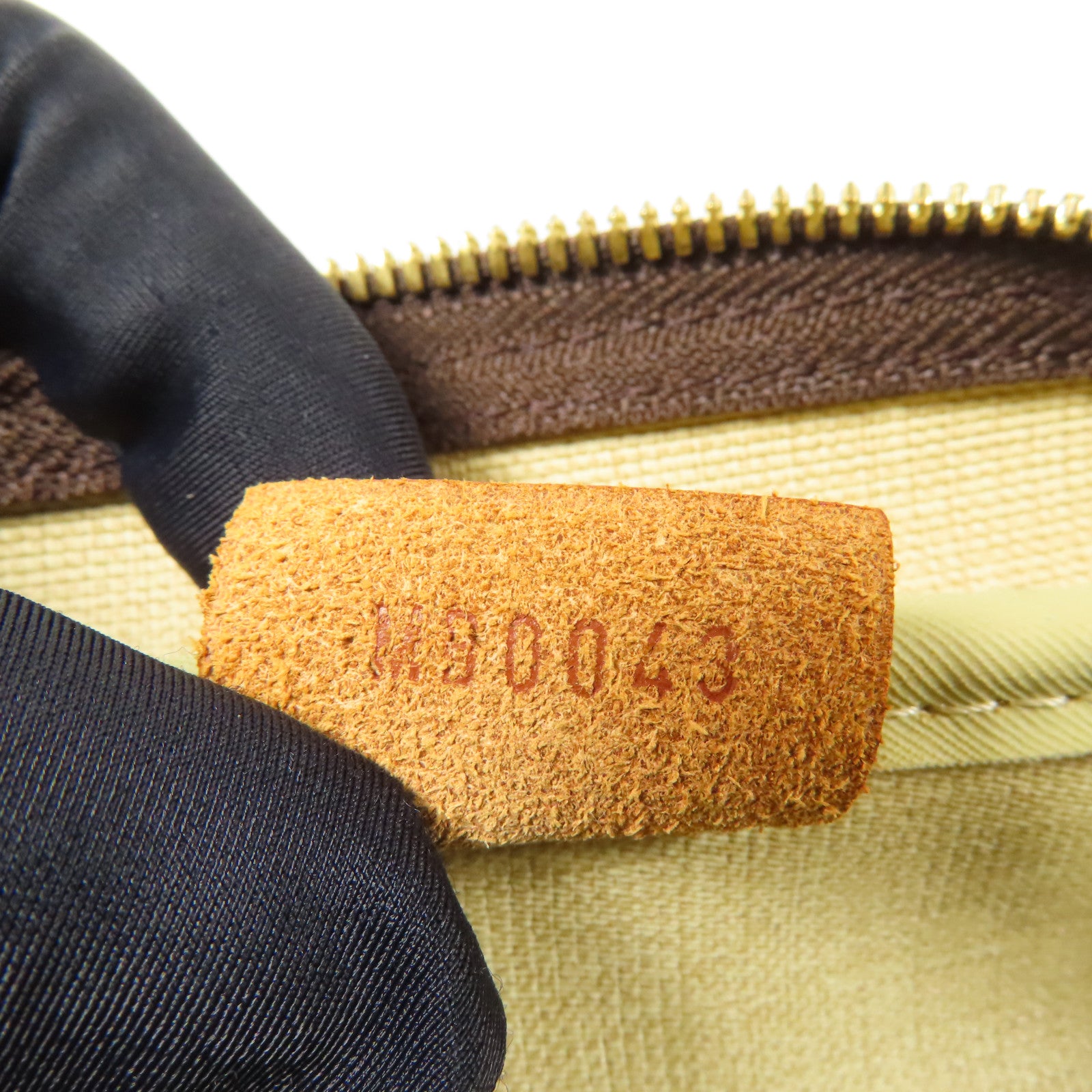 LOUIS VUITTON LV GHW Deauville Handbag M47270 Monogram Brown