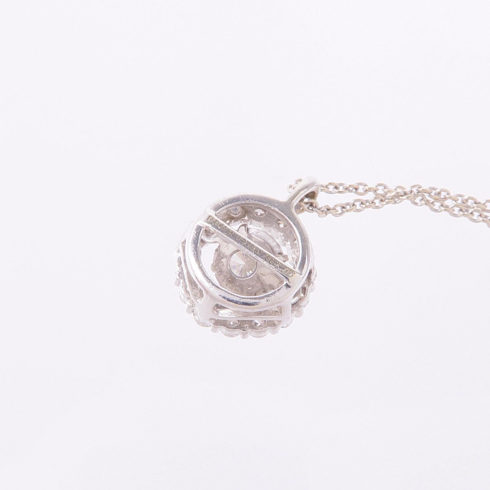 JEWELRY 18K白金Diamond Necklace鑽石項鍊