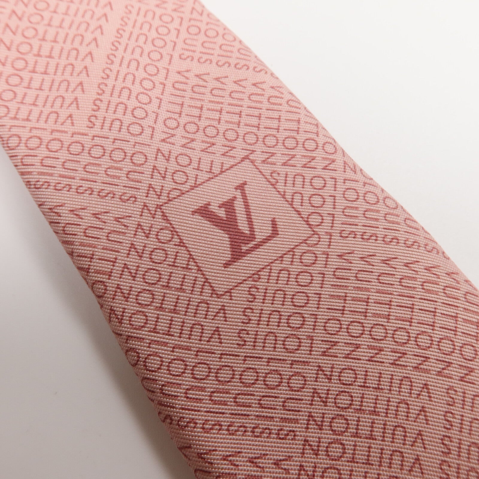 LOUIS VUITTON 絲質Tie領帶