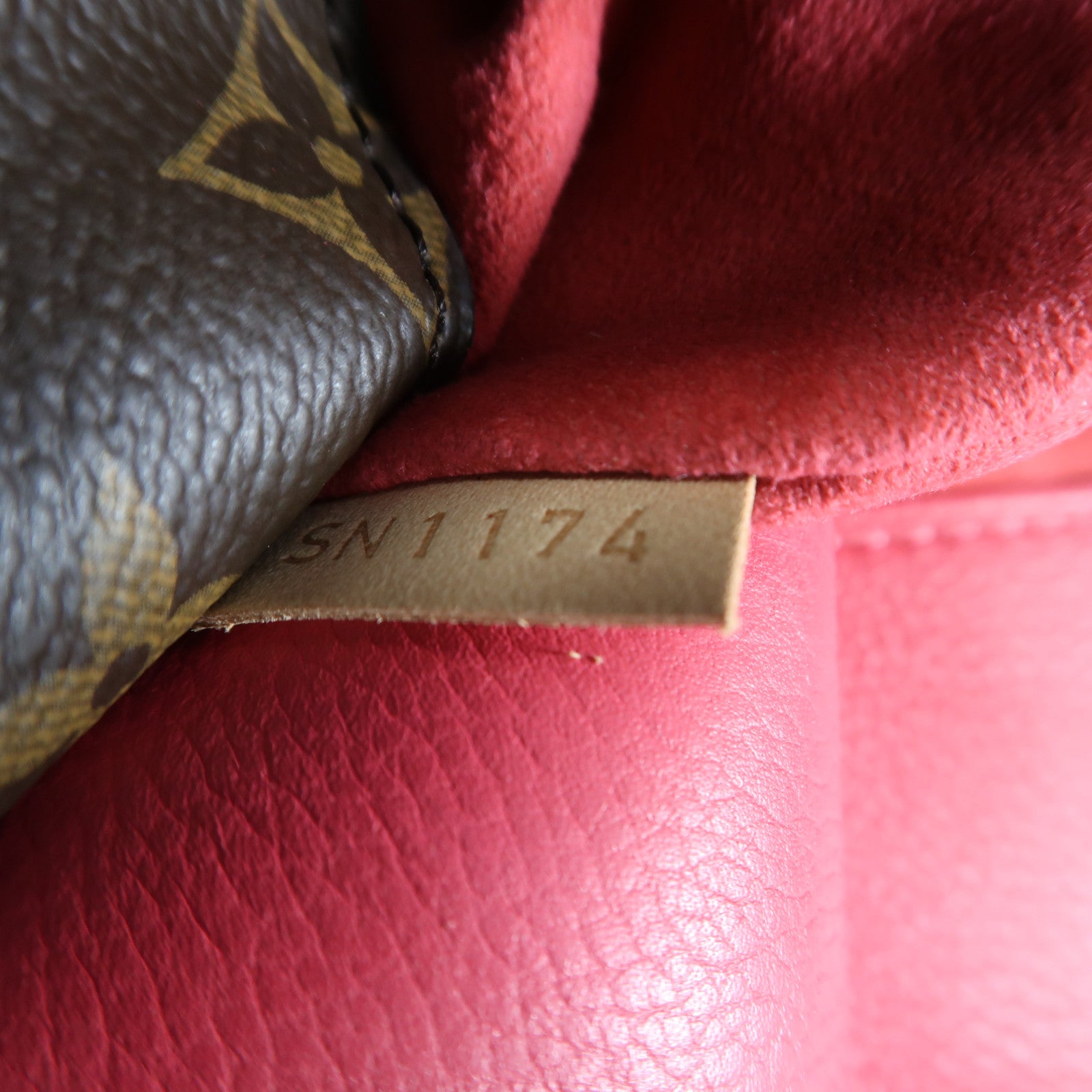 LOUIS VUITTON Monogram Pallas金扣手挽肩背兩用袋