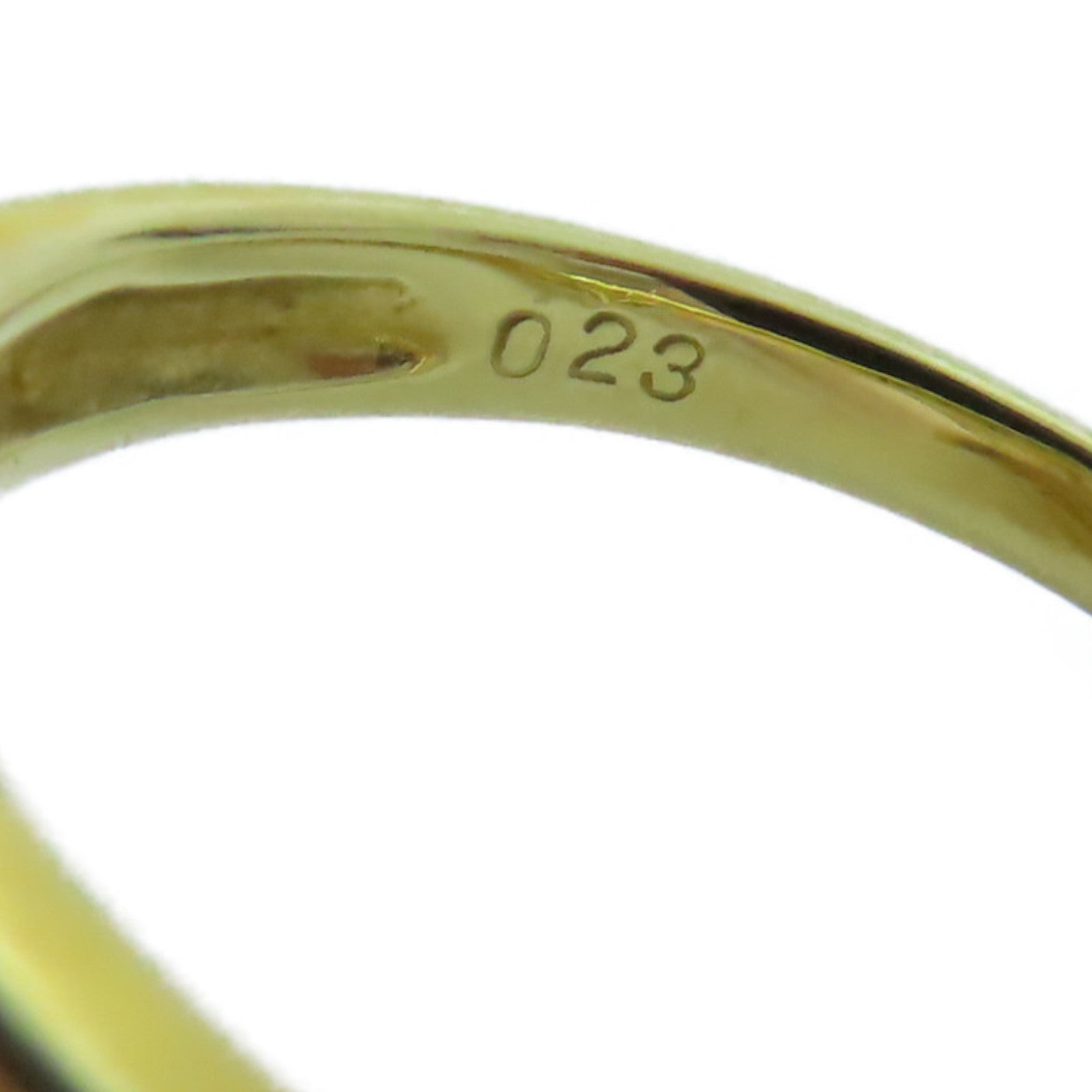 JEWELRY 18K黃金Diamond Ring鑚石戒指US#5.75