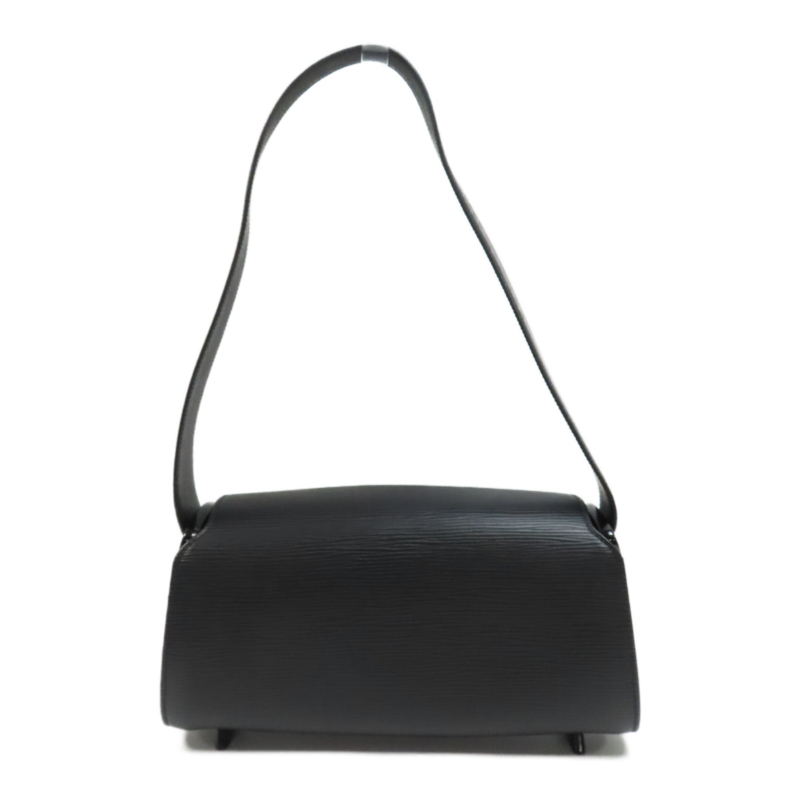 LOUIS VUITTON Epi Nocturne PM金扣肩背袋黑色