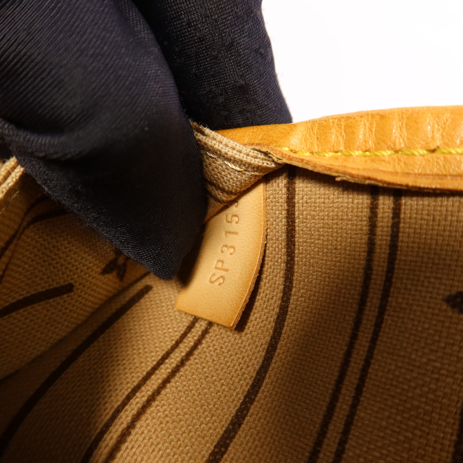 LOUIS VUITTON Monogram Neverfull MM金扣手挽袋