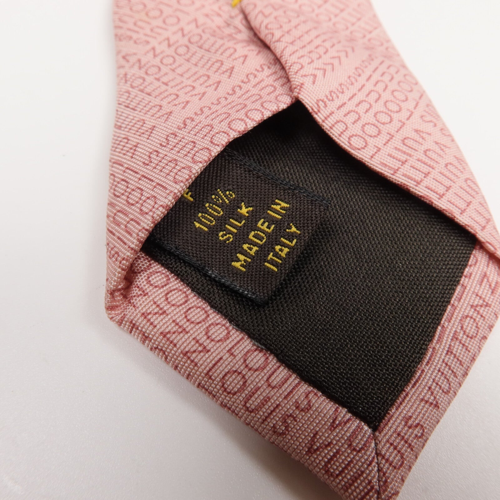 LOUIS VUITTON 絲質Tie領帶