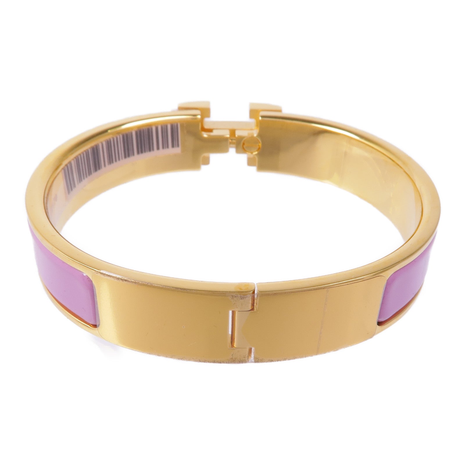 HERMES 琺瑯/金屬Clic H Bracelet手鐲