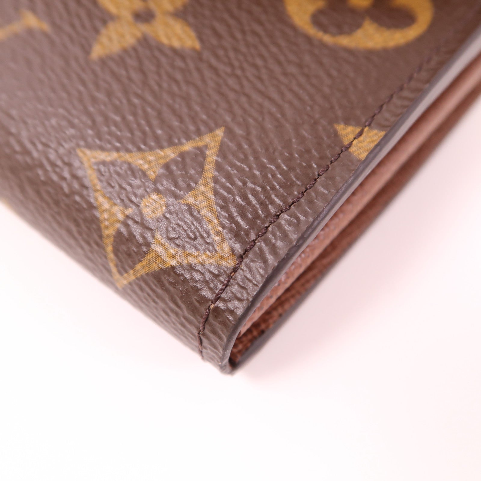 LOUIS VUITTON Monogram Sarah Wallet金扣長錢包