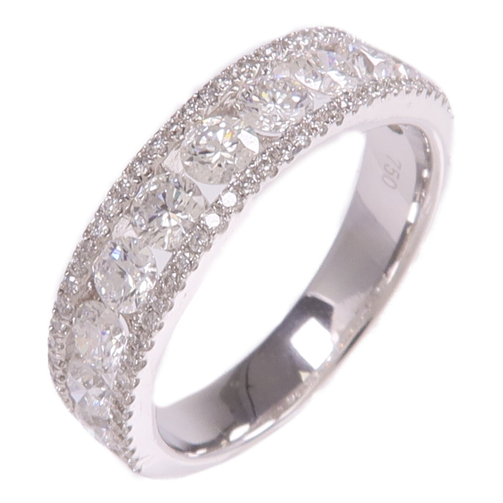 JEWELRY 18K白金Diamond Ring鑽石戒指US#5.25