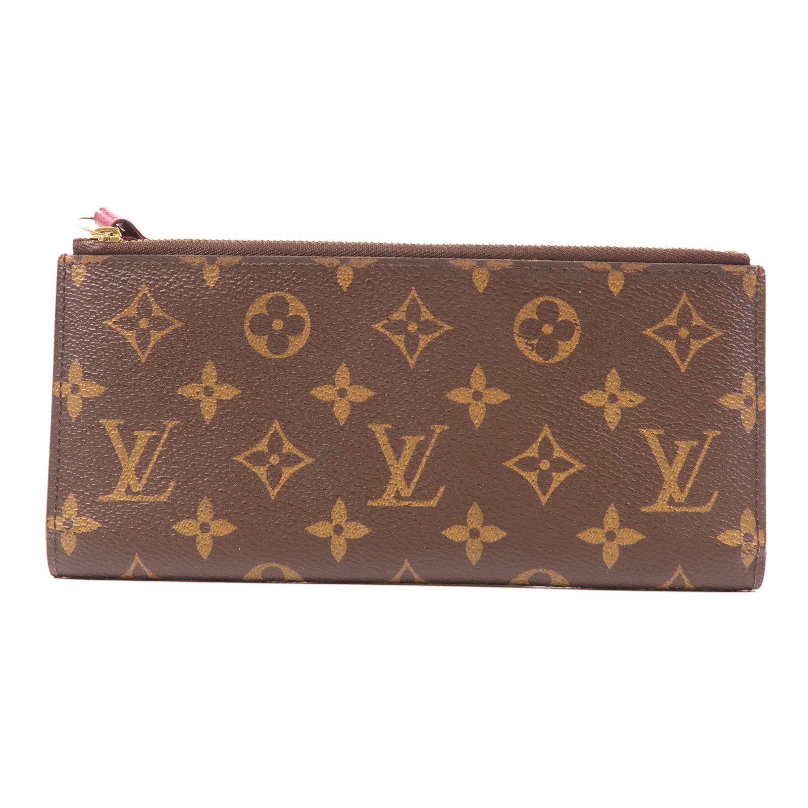 LOUIS VUITTON Monogram Adele金扣長錢包