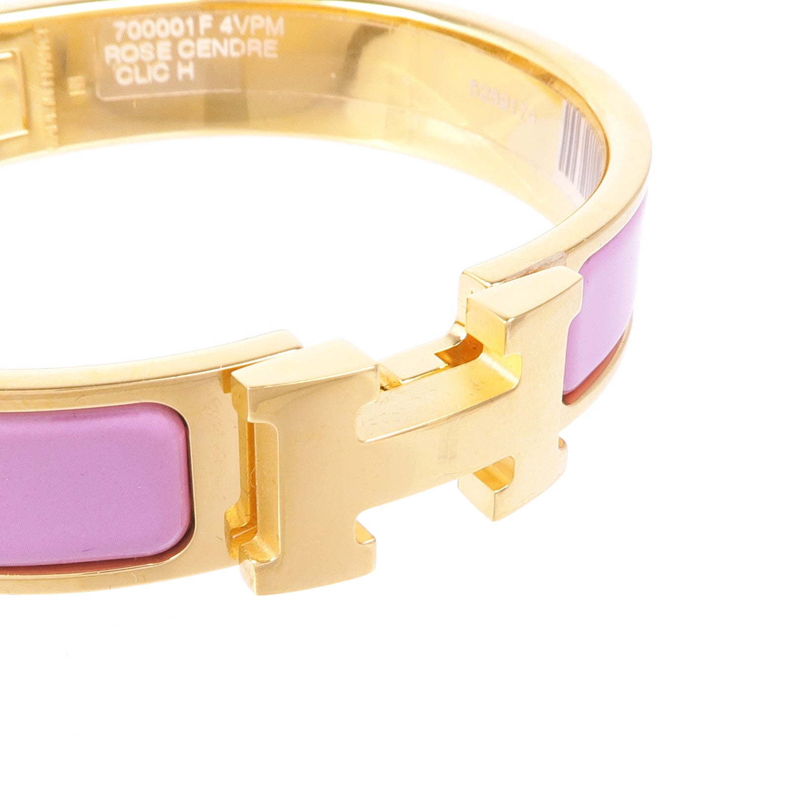 HERMES 琺瑯/金屬Clic H Bracelet手鐲
