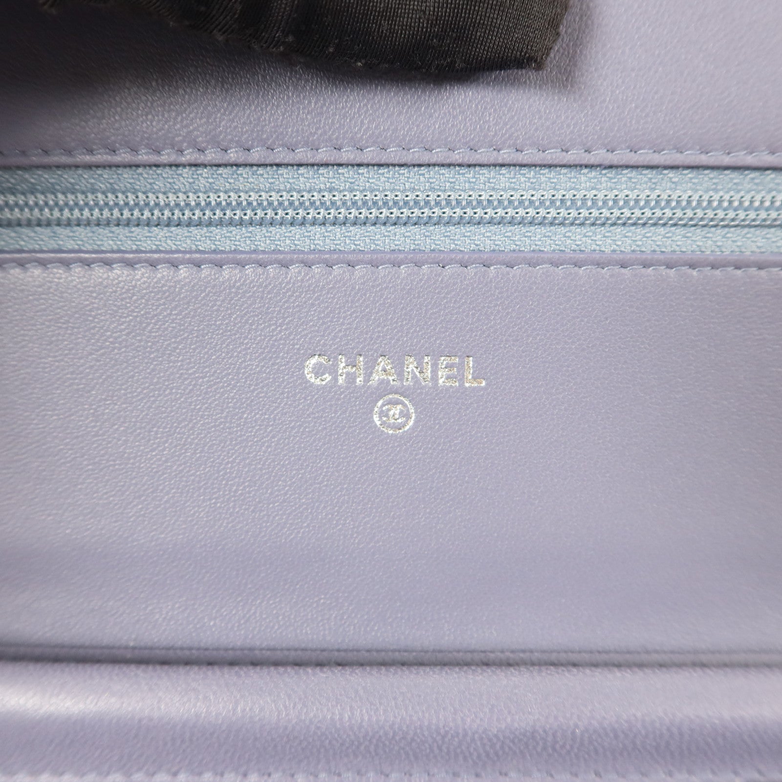 CHANEL 羊皮皮革Wallet On Chain鏈帶肩背袋