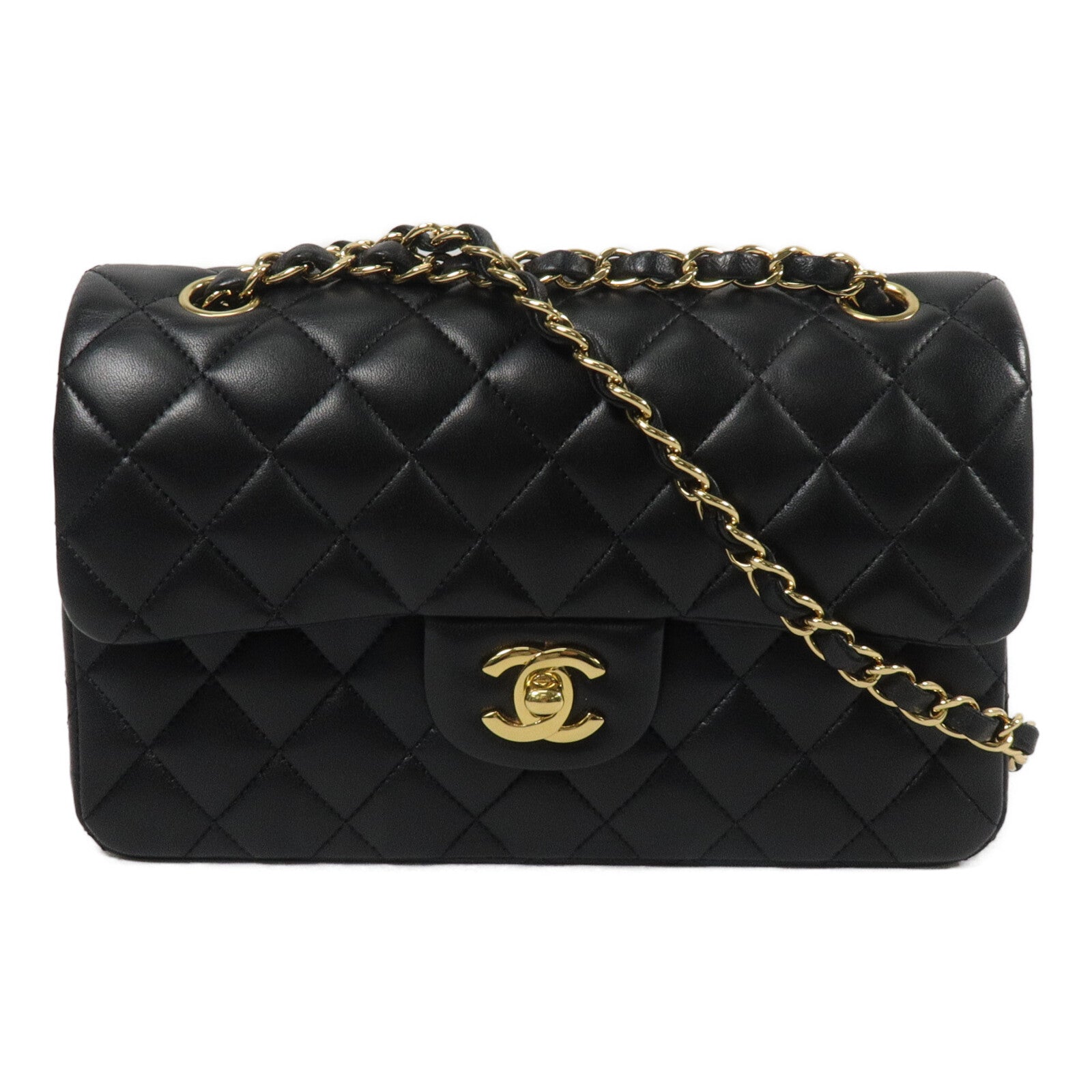 CHANEL 羊皮皮革Classic 23鏈帶肩背袋