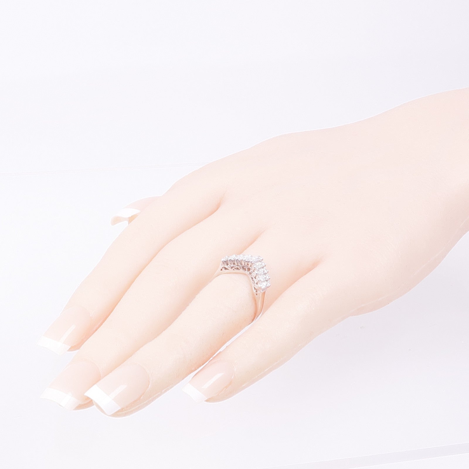 JEWELRY PT900鉑金Diamond Ring鑽石戒指US#6