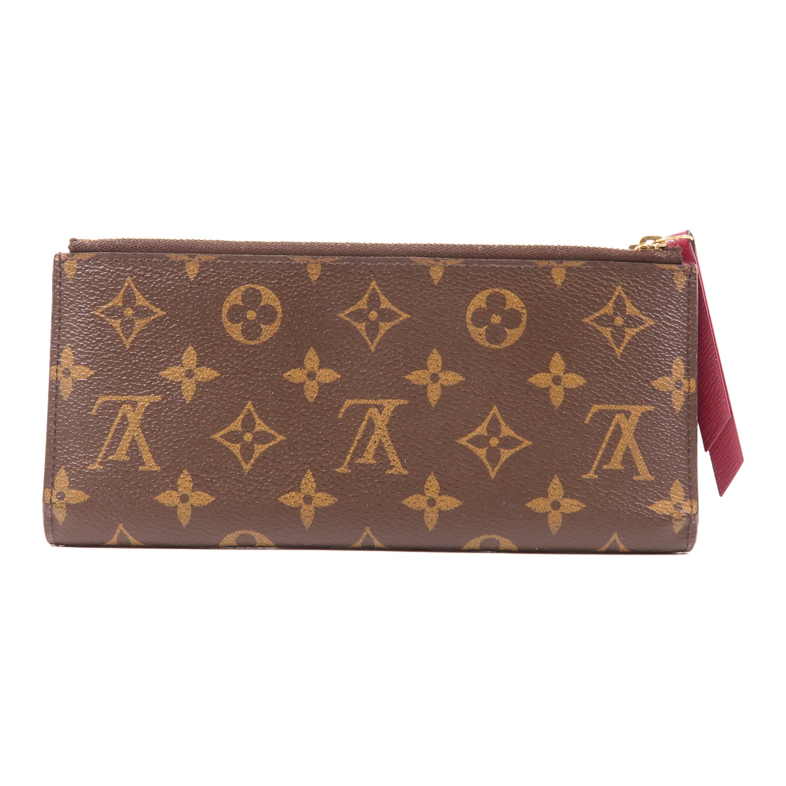 LOUIS VUITTON Monogram Adele金扣長錢包