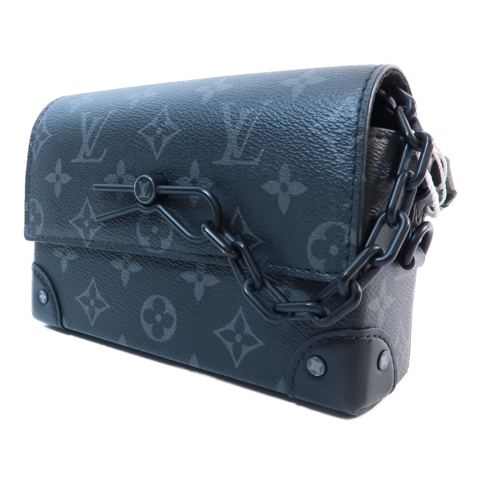LOUIS VUITTON Monogram Eclipse Steamer Wearable Wallet肩背袋