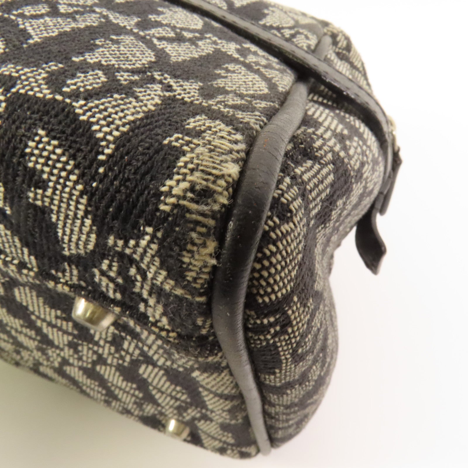 Dior 帆布Vintage Hand Bag銀扣手挽袋