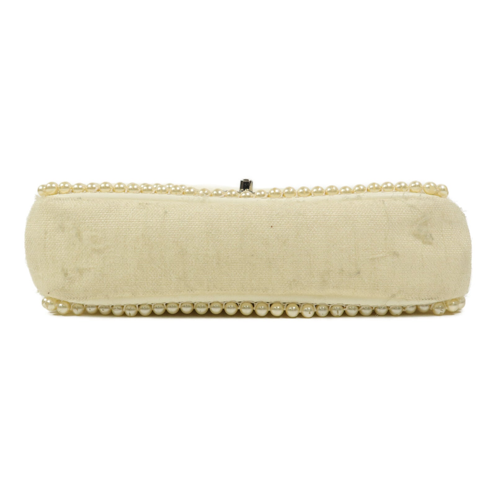 CHANEL 帆布Chain Shoulder Bag鏈帶肩背袋