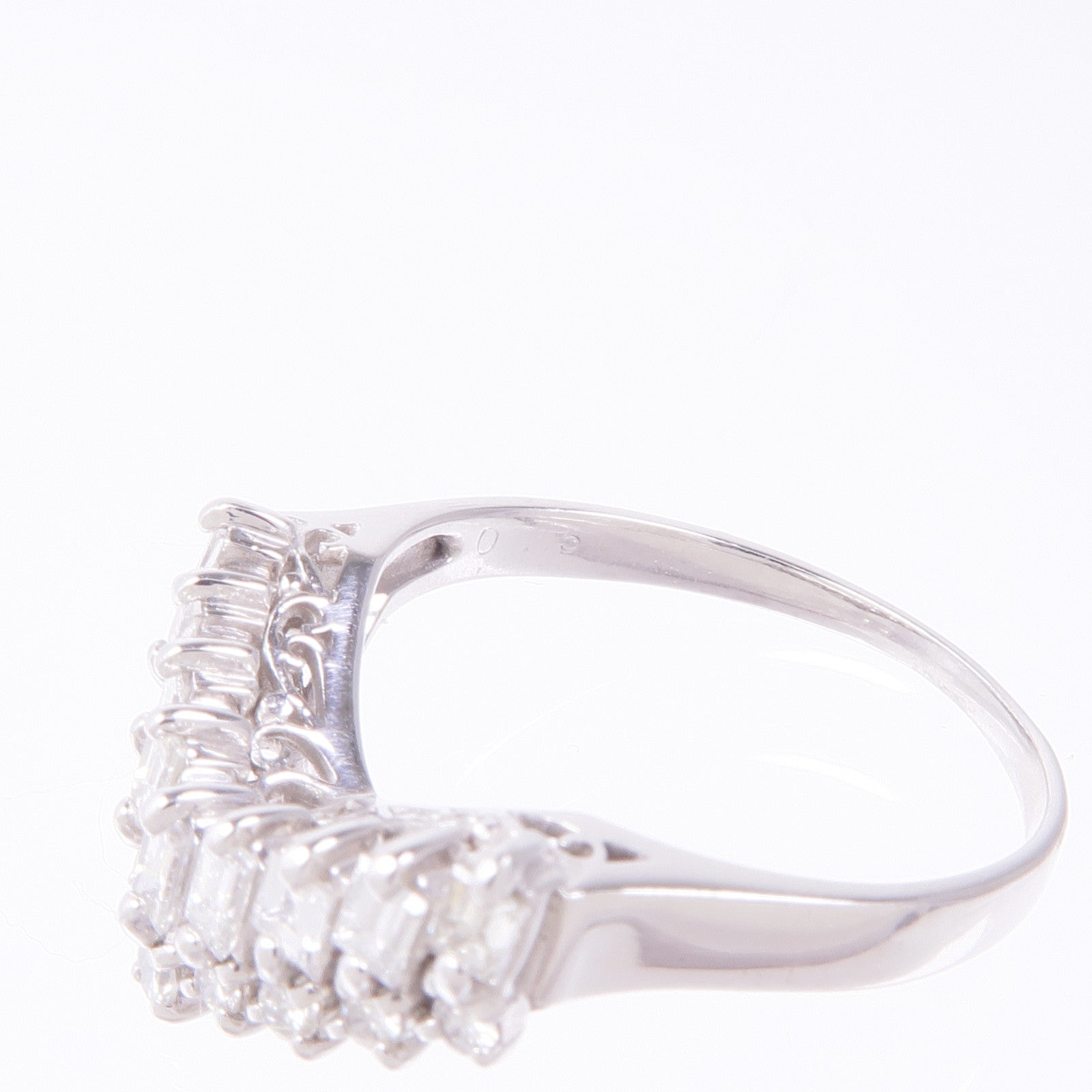 JEWELRY PT900鉑金Diamond Ring鑽石戒指US#6