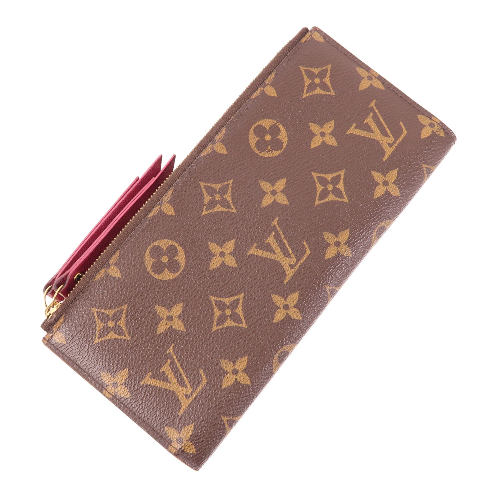LOUIS VUITTON Monogram Adele金扣長錢包