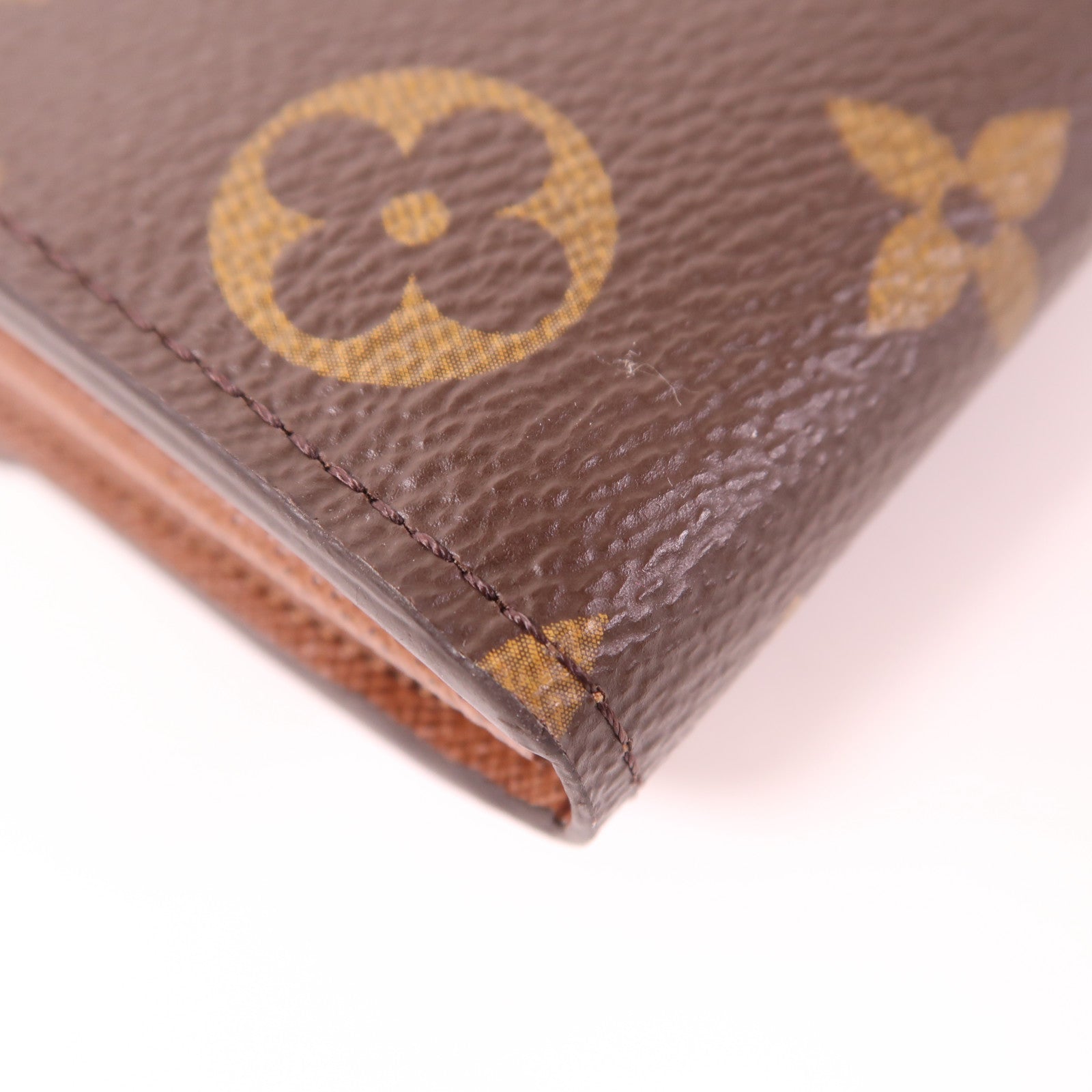 LOUIS VUITTON Monogram Sarah Wallet金扣長錢包