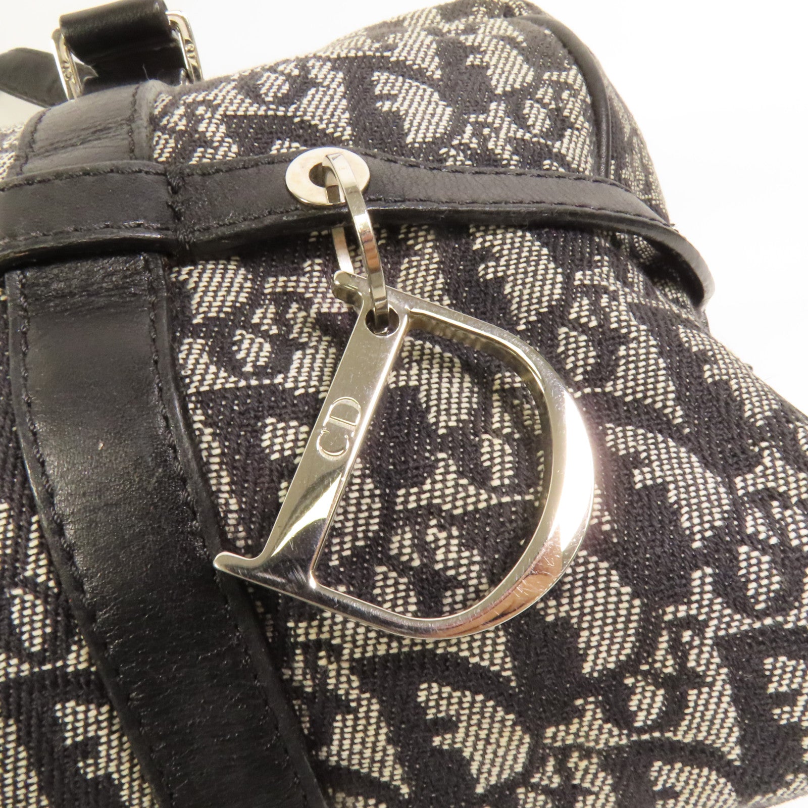 Dior 帆布Vintage Hand Bag銀扣手挽袋