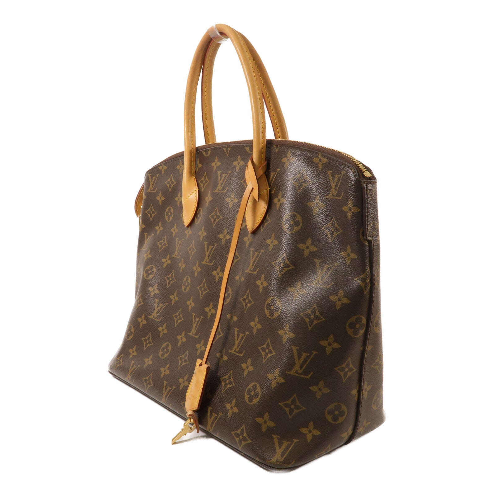 LOUIS VUITTON Monogram Lockit MM手挽袋