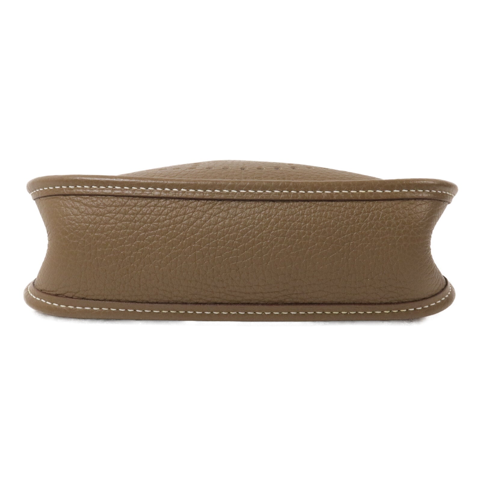 HERMES Clemence皮革Evelyne TPM肩背袋Etoupe