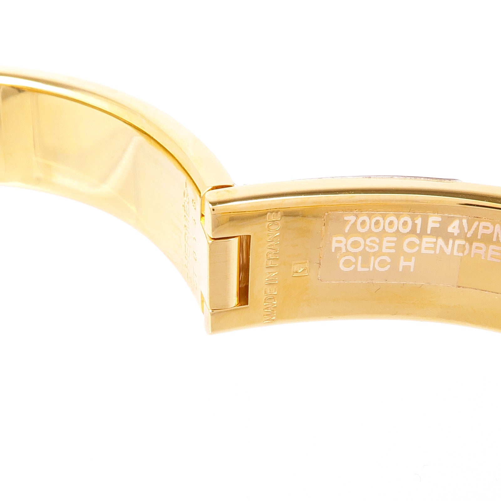 HERMES 琺瑯/金屬Clic H Bracelet手鐲
