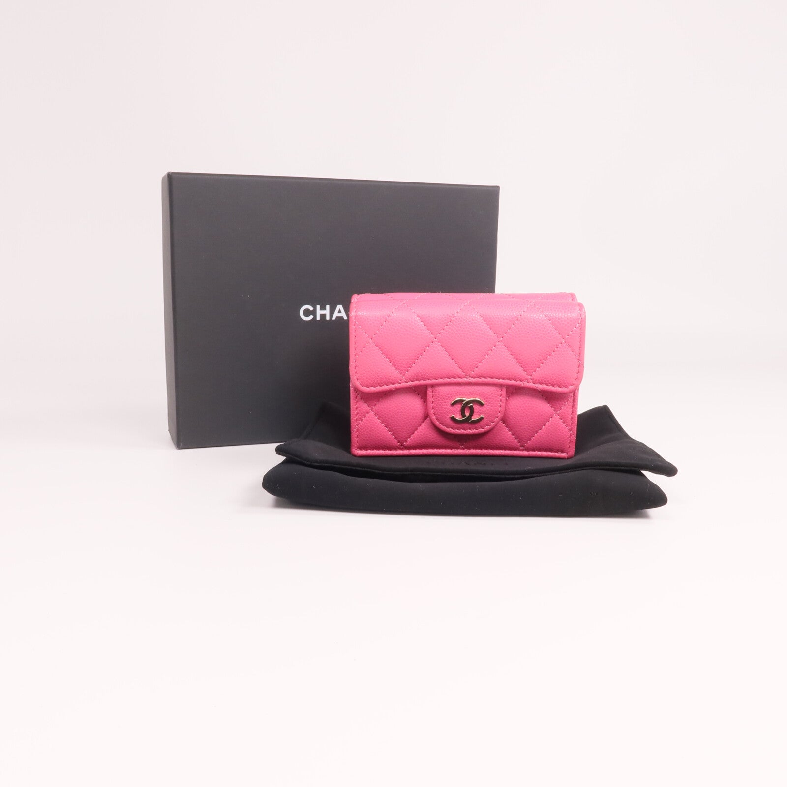CHANEL 牛皮皮革Small Flap Wallet錢包