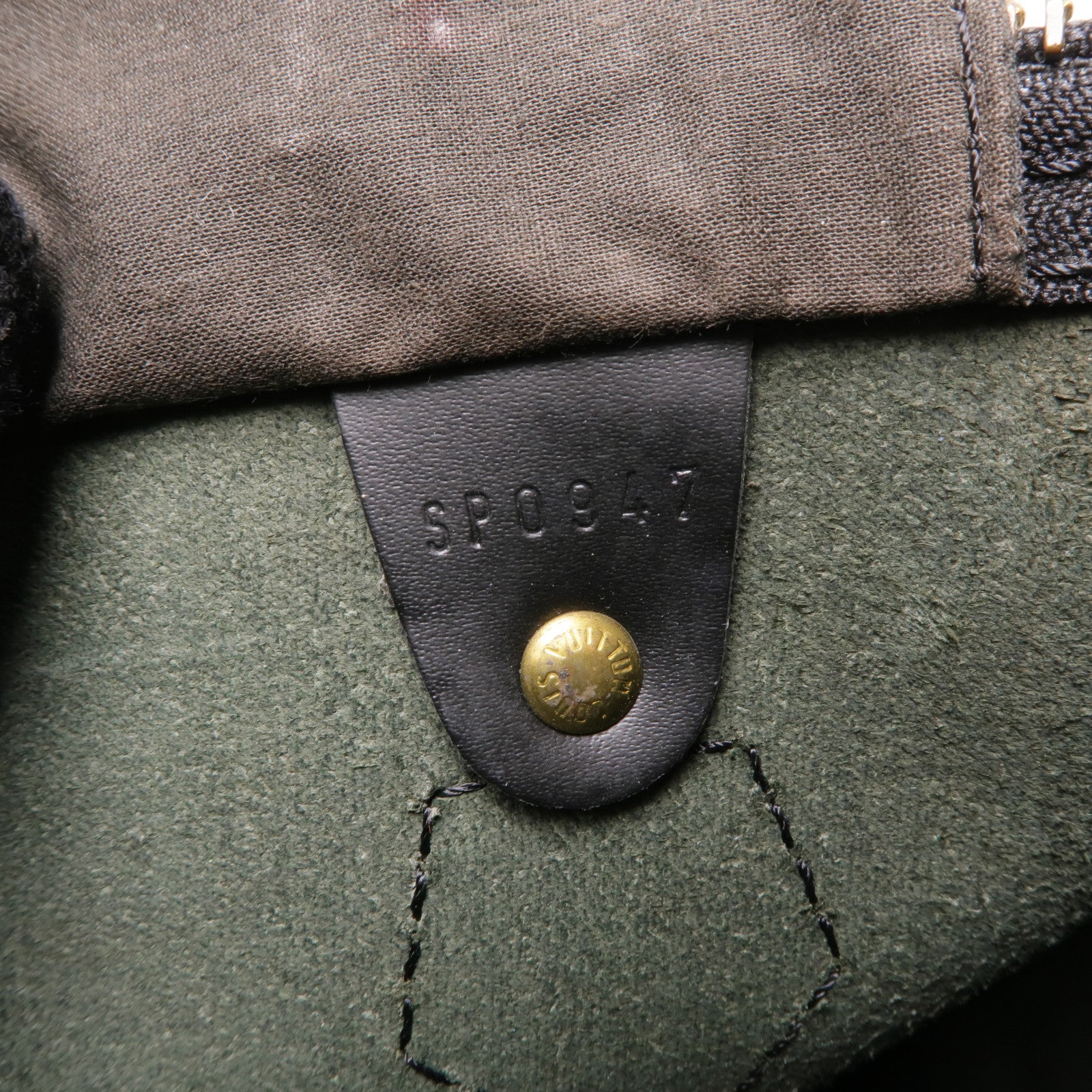 LOUIS VUITTON Epi Speedy 30金扣手挽袋