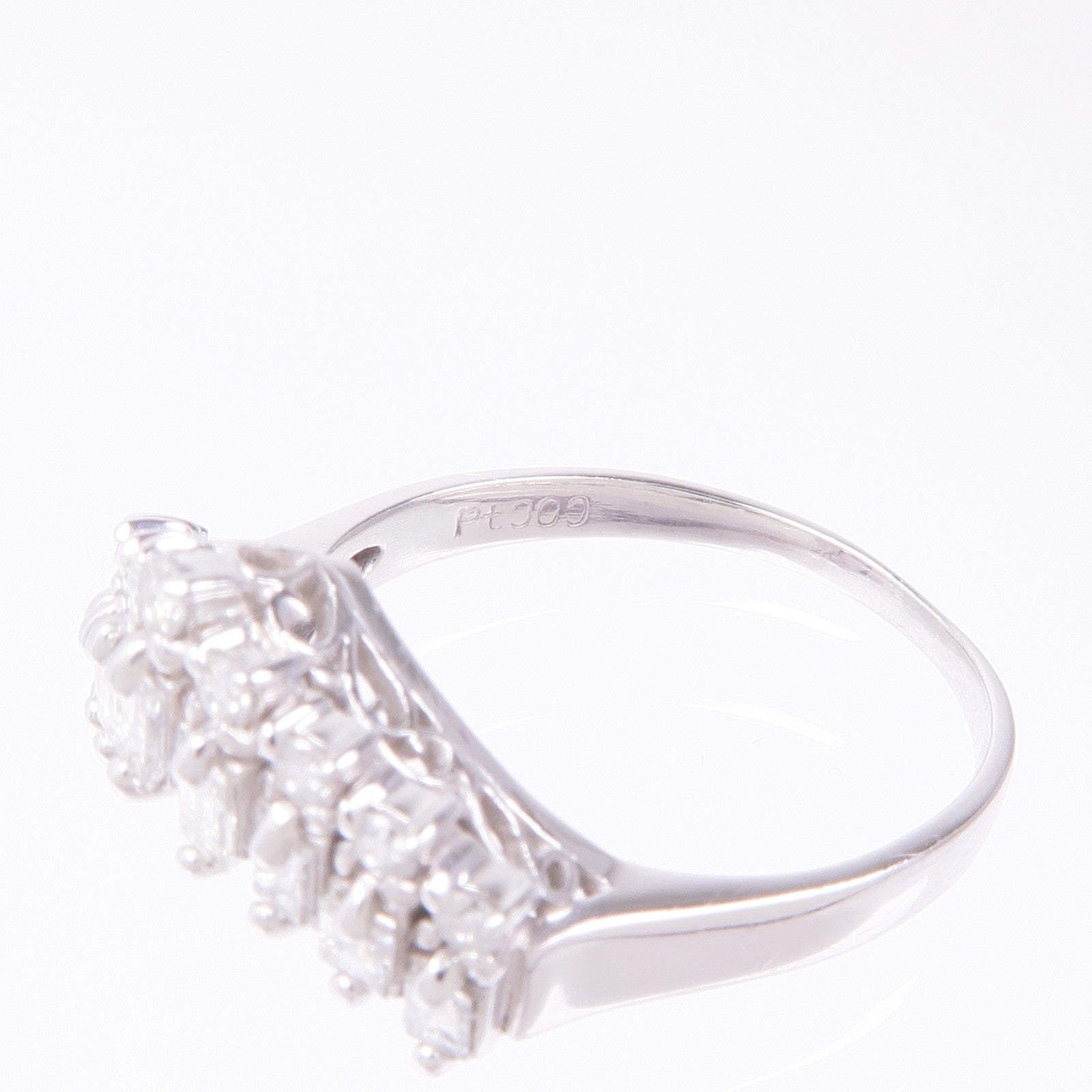 JEWELRY PT900鉑金Diamond Ring鑽石戒指US#6