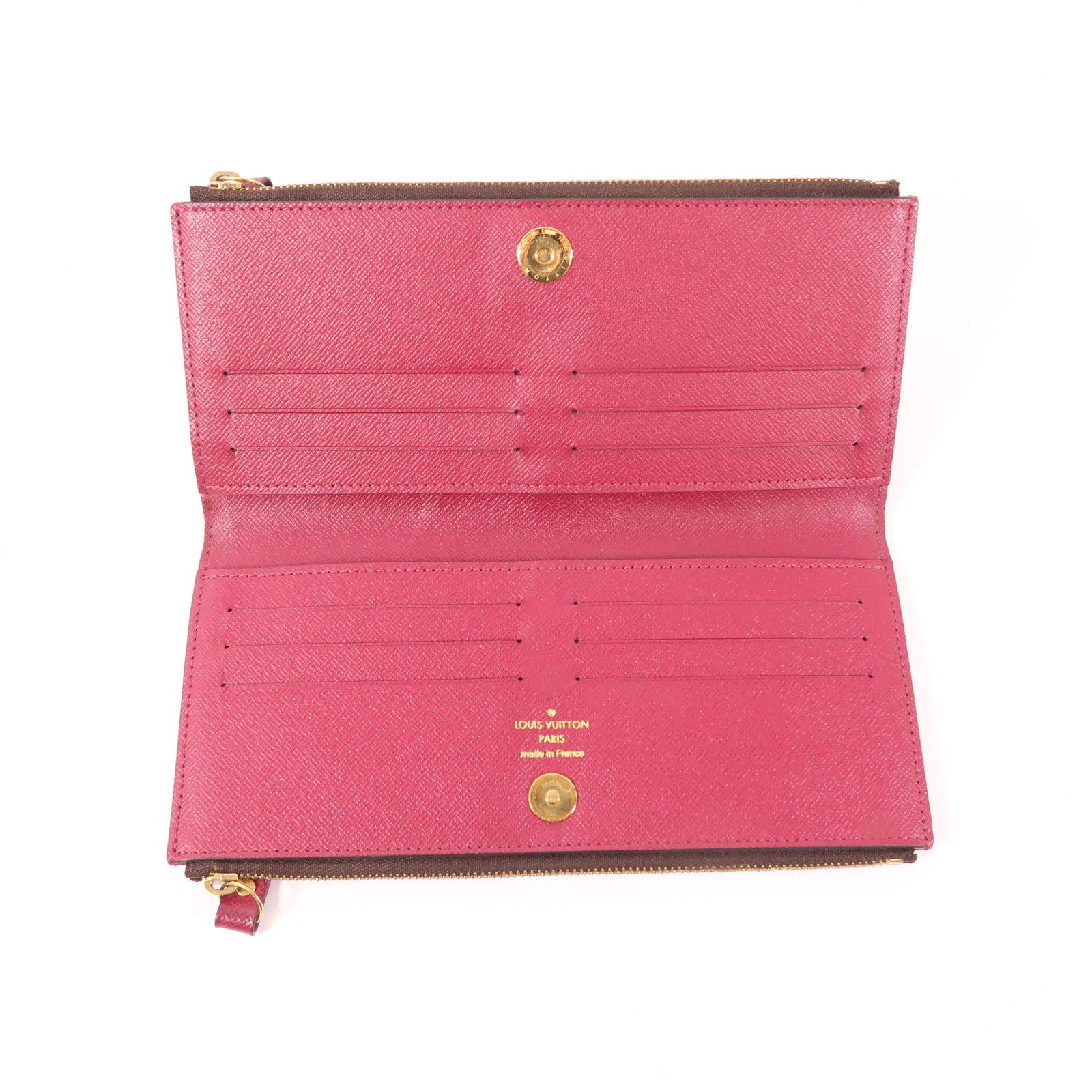 LOUIS VUITTON Monogram Adele金扣長錢包